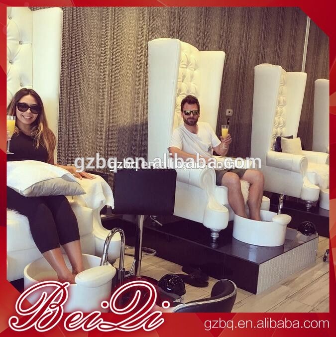 Luxury Spa Pedicure Chairs Used Nail Salon Equipment Egg Shaped