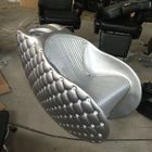 2018 Fiber Glass Shampoo Chair Hot Sale Used Silver Hair Washing Chair