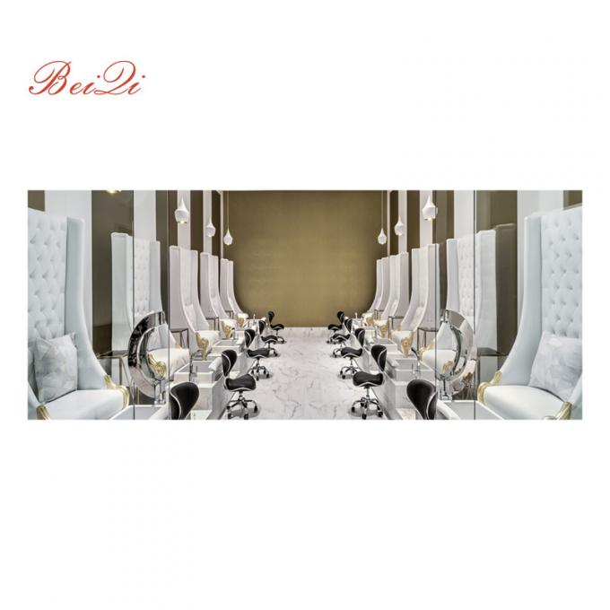 Luxury Spa Pedicure Chairs Used Nail Salon Equipment Egg Shaped