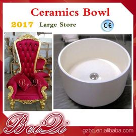 2017 hot sale king throne pedicure chair round pedicure bowl price, Pink spa pedicure chairs for sale