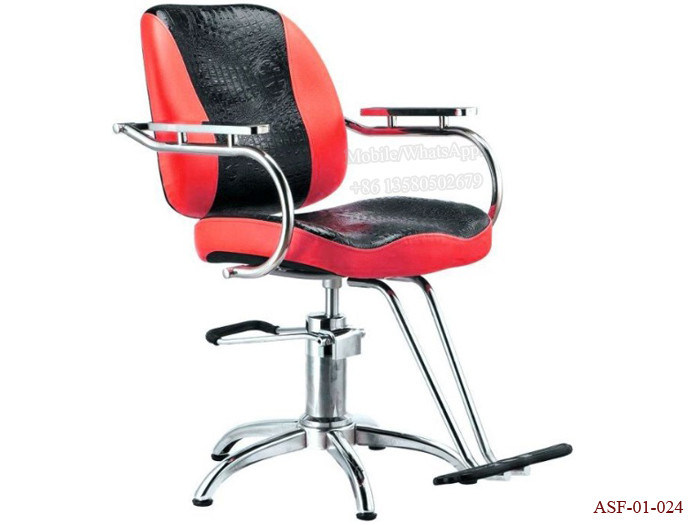 ASF-01-024 Red Color Beauty Salon Chair 2015 Hot Sale Promotion Price Styling Chair