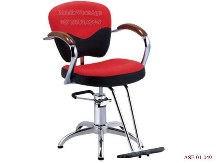 ASF-01-049 Different Colors Available High Quality Beauty Shop Styling Chair With Footrest