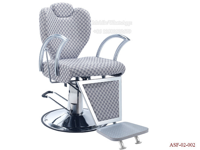 ASF-02-002 Decorative Pattern Design Classic Barber Chair ,Chair for Salon Hairdressing