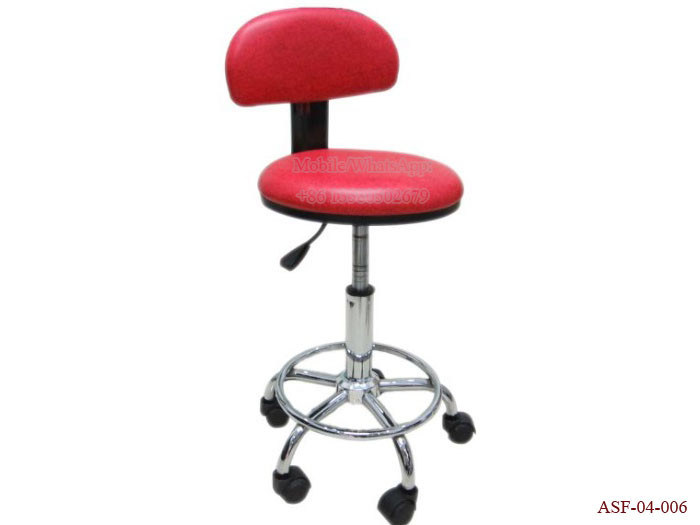 ASF-04-006 Red Color Modern Beauty Salon Adjustable Hair Master Chair Beauty Furniture