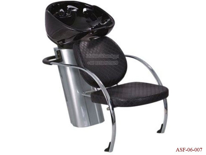 ASF-06-007 Hair Salon Shampoo Chairs for Sale, Metal Shampoo Chair Salon Furniture