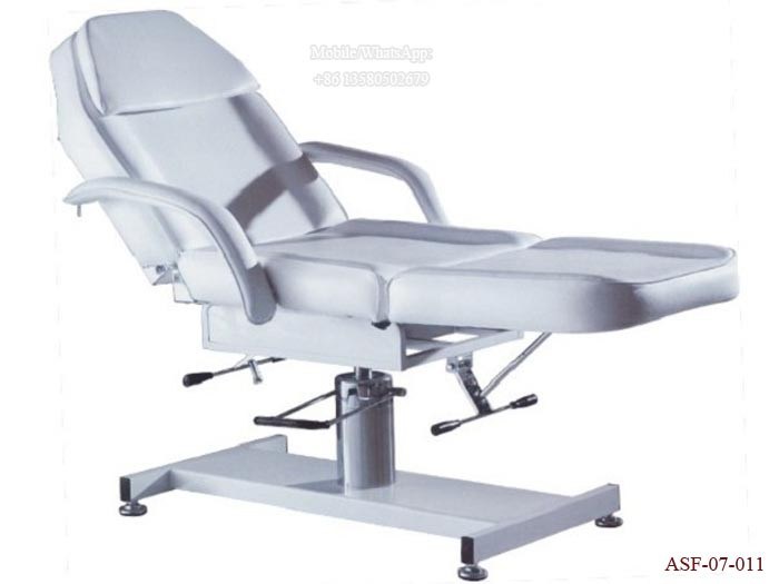 ASF-07-011 PU Leather Material Massage Bed with Hydraulic Pump Up and Down