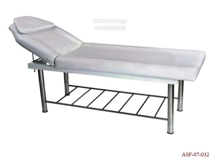 ASF-07-032 Hot Sales White Color Beauty Facial Tattoo Chair Aluminum Massage Bed