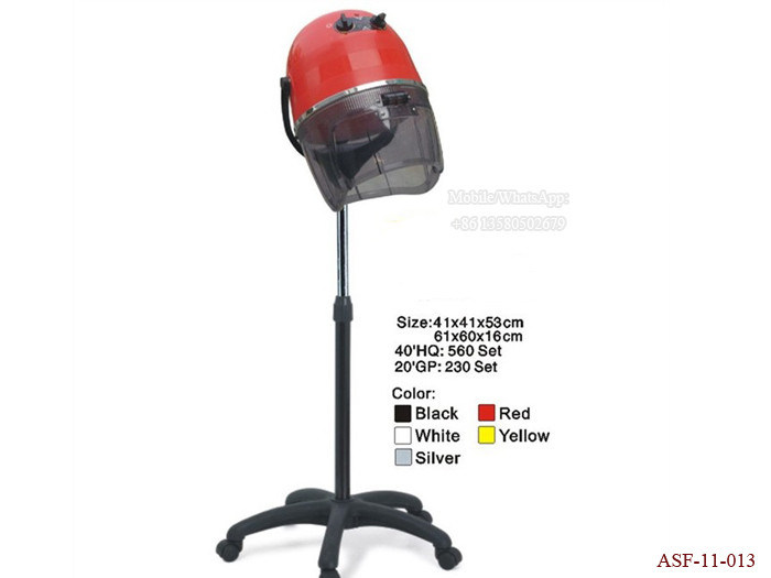 ASF-11-013 Red Color Salon Furniture Barber Beautiful Hair Steamer